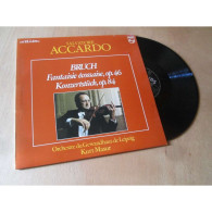 SALVATORE ACCARDO / KURT MASUR Fantaisie Ecossaise, Op 46 - Konzertstück, Op 84 BRUCH - PHILIPS Lp France 1978 - Classica