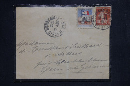 FRANCE - Vignette Militaire Des Dardanelles Sur Enveloppe De Bordeaux Pour Montauban En 1915 - L 151445 - Briefe U. Dokumente