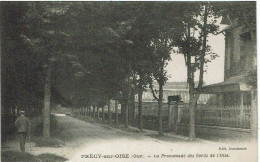 CPA - 60 -  PRECY SUR OISE - La Promenade Des Bords De L'oise - - Précy-sur-Oise