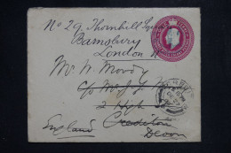 ETAT LIBRE D'ORANGE - Entier Postal Pour Le Royaume Uni En 1906 - L 151446 - Orange Free State (1868-1909)