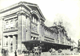 Reproduction CPA - 75 Paris - La Gare Du Nord - CPM - Carte Neuve - Voir Scans Recto-Verso - Unclassified