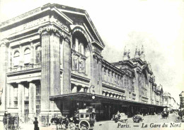 Reproduction CPA - 75 Paris - La Gare Du Nord - CPM - Carte Neuve - Voir Scans Recto-Verso - Non Classificati