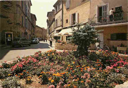 84 - Lourmarin - Place De L'Ormo - Automobiles - Fleurs - Village Du Lubéron - CPM - Voir Scans Recto-Verso - Lourmarin