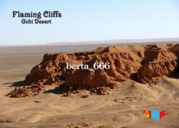 Mongolia Gobi Desert Flaming Cliffs New Postcard - Mongolië