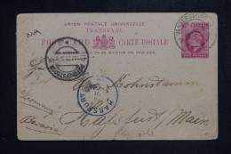 TRANSVAAL - Entier Postal Pour L'Allemagne En 1903 - L 151449 - Transvaal (1870-1909)