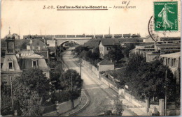 78 CONFLANS SAINTE HONORINE - L'avenue Carnot. - Conflans Saint Honorine