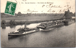 78 CHATOU - Un Train De Bateaux  - Chatou