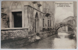 1911 - Esposizioni Roma - (Piazza D'Armi) - Il Canale Di Venezia - Crt0032 - Exhibitions