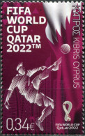 Cyprus 2022. FIFA Football World Cup - Qatar (MNH OG) Stamp - Nuovi