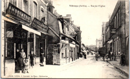72 VIBRAYE - La Rue De L'eglise  - Vibraye