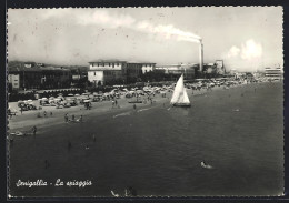 Cartolina Senigallia, La Spiaggia  - Autres & Non Classés