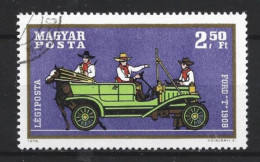 Hungary 1970 Vintage Cars Y.T.  A322 (0) - Used Stamps