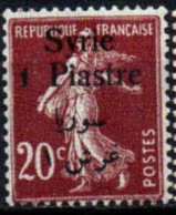 SYRIE - Mandat Français - Timbre De France De 1900-24 Avec Surcharge Bilingue - Nuovi