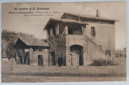 1911 - Mostra Etnografica - Piazza D'Armi - Un Casolare Di S. Gemignano - Ufficiale Comitato - Crt0033 - Tentoonstellingen