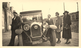 Automobile Ancienne De Marque Modèle Type ? * Automobiles Voiture Transport * Photo Ancienne 11.2x7cm - Passenger Cars