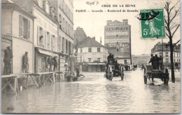 75015 PARIS - Le Boulevard De Grenelle Pendant La Crue De 1910 - Arrondissement: 15