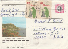 Cuba Air Mail Cover Mailed - Briefe U. Dokumente