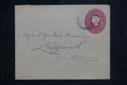 NATAL - Entier Postal Pour Ladysmith En 1902 - L 151465 - Natal (1857-1909)