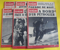 6 Revues La Semaine De 1943. Actualités Guerre Photos Collaboration Espagne Gibraltar Monaco Bombes Paris Anvers Berlin - War 1939-45