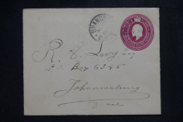 ETAT LIBRE D'ORANGE - Entier Postal Pour Johannesburg En 1905 - L 151468 - Stato Libero Dell'Orange (1868-1909)