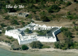 Mozambique Ibo Island Fort Aerial View New Postcard - Mozambico