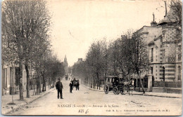 77 NANGIS - Avenue De La Gare. - Nangis