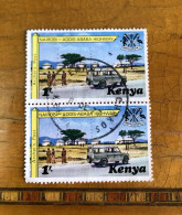 Kenya Highway 1SH Pair Fine Used - Kenia (1963-...)