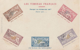 Les Timbres Français ( Timbres Imprimés ) - Stamps (pictures)