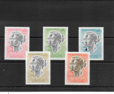 T/ 01               Monaco     Poste Aérienne   -     Série De 5 Timbres  Neufs ** - Airmail