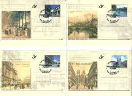 BK79/BK84 Met 1e Dag Afstempeling - Obp 9 Euro - Geïllustreerde Briefkaarten (1971-2014) [BK]