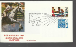 LOS ANGELES OLIMPIC GAMES 1984 EQUESTRIAN STATION - Horses