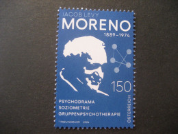 Österreich 2024/04- Jacob L. Moreno 1889-1974, 150 Ct. Ungebraucht - Unused Stamps