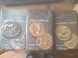 ROMAN COINS AND THEIR VALUES - 3 VOLUMES - Livres Sur Les Collections