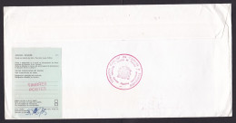 Spain: Registered Postal Service Cover To Netherlands, 1992, C1 Customs Label, Customs Control Cancel (minor Damage) - Briefe U. Dokumente