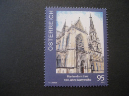 Österreich 2024/04- 100 Jahre Mariendom Linz, Serie: Kirchen In Österreich 95 Ct. Ungebraucht - Ongebruikt