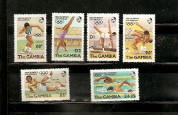 THE GAMBIA LOS ANGELES OLIMPIC GAME - Verano 1984: Los Angeles