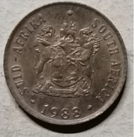 SOUTH AFRICA 1988 1 CENT - Sud Africa