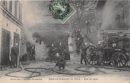 PARIS-SAPEURS-POMPIERS DE PARIS - FEU DE CAVE - Unclassified