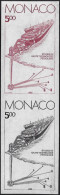 Monaco 1983 Y&T 1403. Paire Essais De Couleurs. Activités Industrielles De La Principauté. Technologie Pétrolifère - Aardolie
