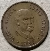 SOUTH AFRICA 1982 1 CENT - Sud Africa