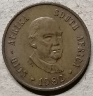 SOUTH AFRICA 1982 1 CENT - Südafrika