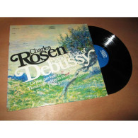 CHARLES ROSEN Piano Music Of DEBUSSY - PIANO SOLO - EPIC BC 1345 US Lp 1967 - Klassik