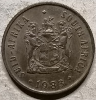 SOUTH AFRICA 1983 1 CENT - Afrique Du Sud