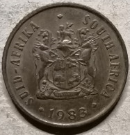 SOUTH AFRICA 1983 1 CENT - Sud Africa