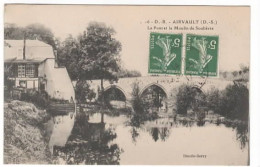 AIRVAULT  Le Pont Et Le Moulin De Soulièvre - Airvault
