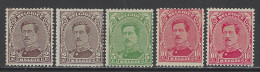 Belgique - 1915 - COB  136 à 138 * (MH) - Type I - Charnière - 1914-1915 Croix-Rouge