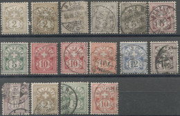 Suisse - Lot D'armoirie - Oblitérés - (F1629) - Used Stamps