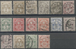 Suisse - Lot D'armoirie - Oblitérés - (F1629) - Usati