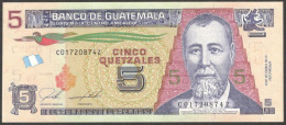 Guatemala 5 Quetzales P-122A 2018 UNC - Guatemala