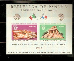 REPUBLICA DE PANAMA  MEXICO 1968 OLIMPIC GAMES Unperforated - Ete 1968: Mexico